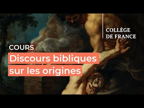 Discours bibliques sur les origines (Genèse 1-11) (4) - Thomas Römer (2023-2024)