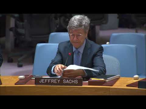 Jeffrey Sachs Testimony at the UN Security Council Meeting - November 20, 2023