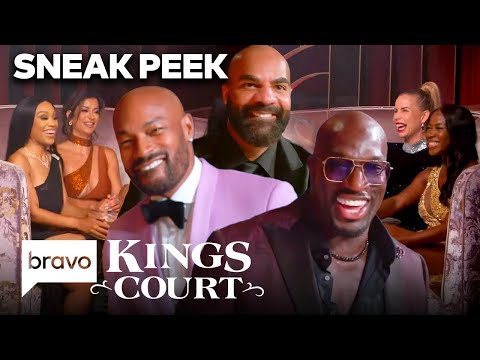 SNEAK PEEK: Carlos Boozer & Tyson Beckford Meet Their Potential Dates | Kings Court (S1 E1) | Bravo