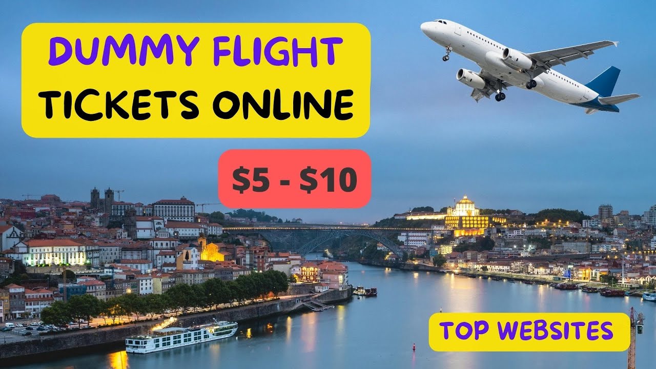 How to Book Dummy Flight Ticket for Visa⚡Dummy Ticket for Schengen Visa @CanVisaPathway