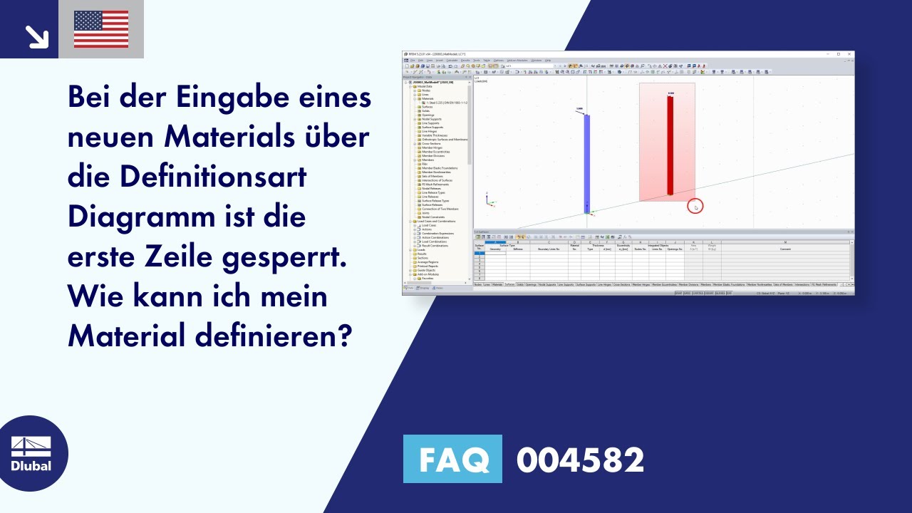 [EN] FAQ 004582 | Bei der Eingabe eines neuen Materials über die Definitionsart Diagramm ist die ...