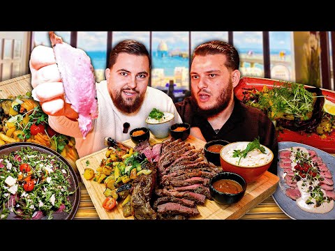 EINMAL DIE GANZE SPEISEKARTE BITTE   