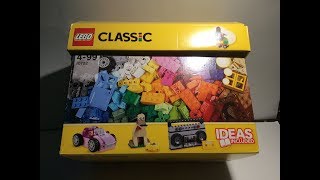 LEGO Classic 10702 "Classic Building Set" Unboxing, Part Analysis, Speedbuild & Review