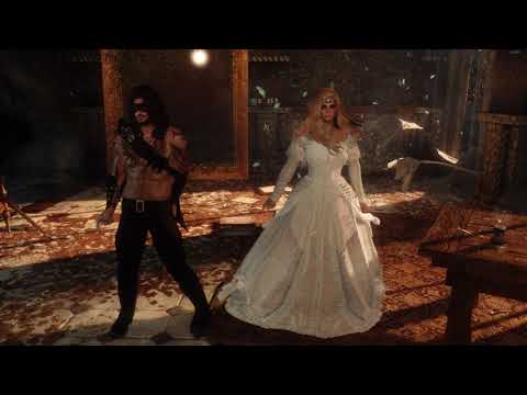 Kaidan and Dragonborn Let's Dance Again Skyrim Special Edition
