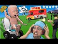 GRAND THEFT AUTO 5 has the worst TACO TRUCKS!  FGTeeVs Very Odd Day! (with Mods)