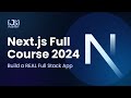 Next Js Full Course 2024 Build And Deploy A Full Stack App Using The Official React Framework