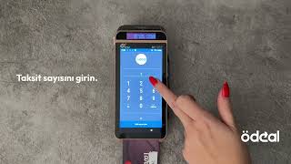 A910SF Android Yazar Kasa POS’ta Taksitli Ödeme Nasıl Alınır?