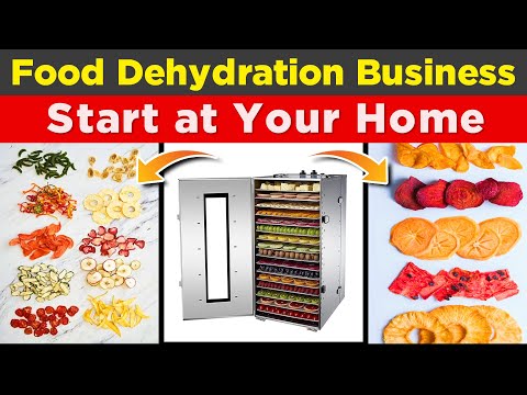 How to Start Food Dehydration Business from Home with Food Dehydrators in 2025