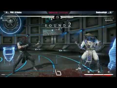 Next Level Battle Circuit 118 - MKX - PAG Glitch (Kung Lao) vs Dudesohigh (Raiden)