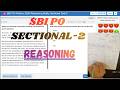 GUIDELY SBI PO 2026 REASONING SECTIONAL 2 Sbipo Sbipo2026