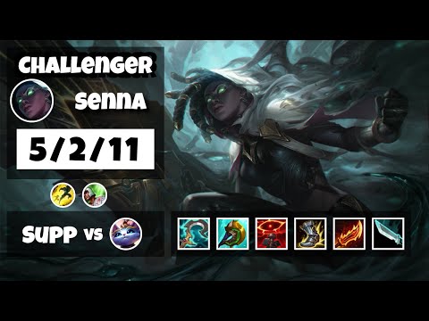 Senna vs Yuumi EU Challenger SUPPORT (5/2/11) - v11.18
