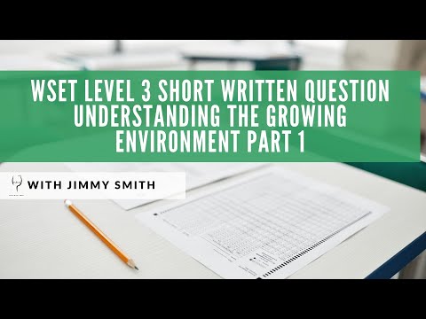 WSET L3 Understanding Growing Environment Problems Short Written Question Part 1