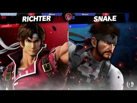 Ultimate Crews in for a Bruisin' 4 Losers Round 5 JKSonic (Richter) vs Kroniid (Snake)
