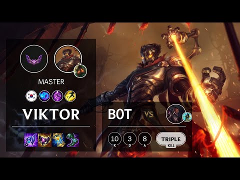 Viktor Bot vs Lucian - KR Master Patch 12.5