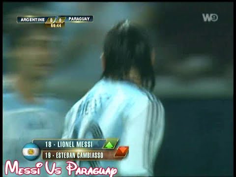03. Messi Vs Paraguay (Group Stage) Copa America 2007