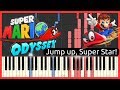 Jump Up Super Star Super Mario Odyssey Piano Cover Sheet Music
