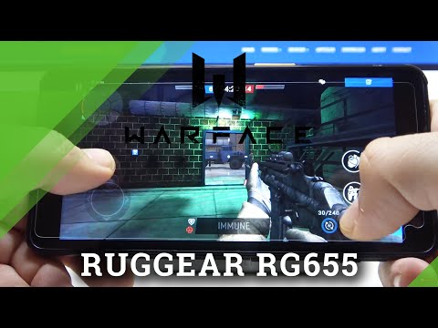 Warface on Ruggear RG655 -  FPS Game Shooter TEST