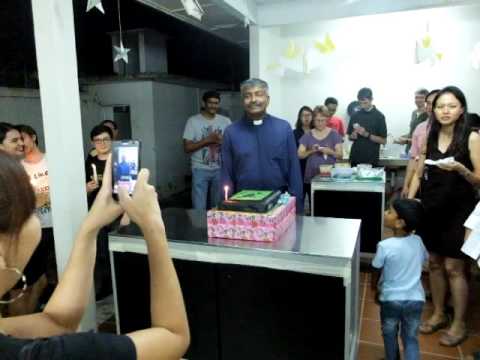 Celebrating Pastor Augustin's 49th Birthday at BLC!