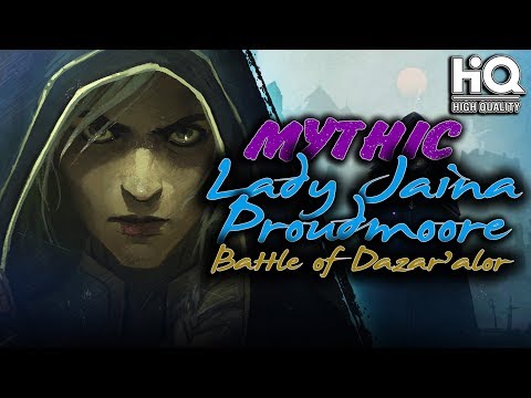 Lady Jaina Proudmoore mythic VS HQ MW Monk Battle of Dazar'alor