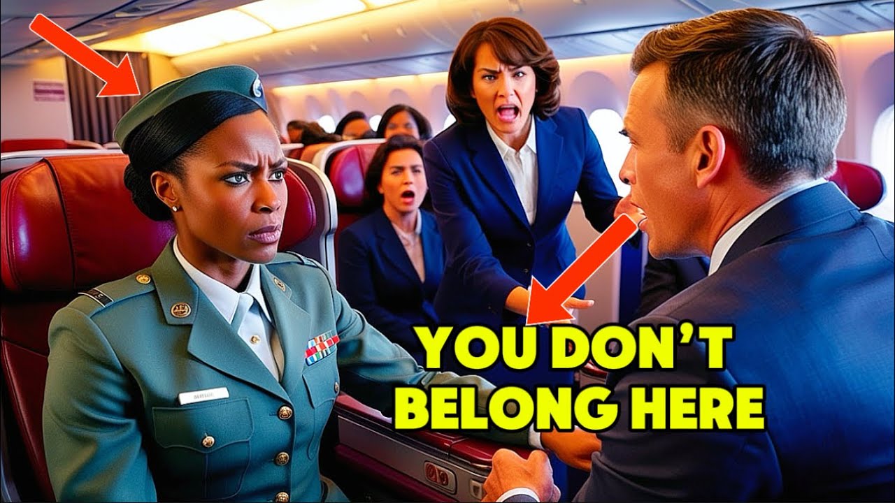 Man Refuses To Let BLACK Soldier Sit In First Class, And This Happened!