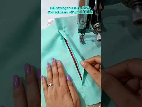 Zip sewing trick #shorts #viral