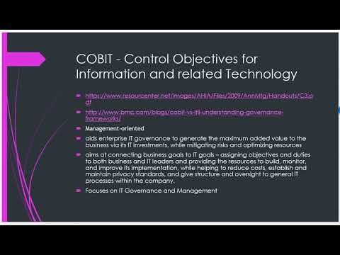 IT Governance Frameworks