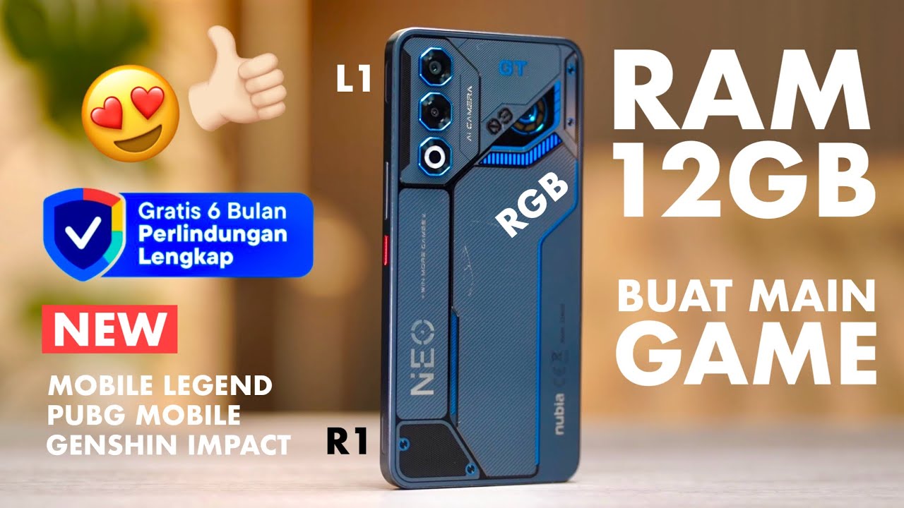 4jtan.. RAM 12GB! nubia Neo 3 GT 5G Balik Lagi! Beli Sekarang Dari Pada Kehabisan..