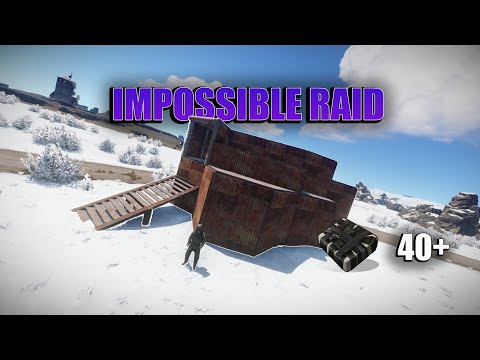 Rust: Impossible Raid Base | Best Bus Stop Base| Giveaway!!!!