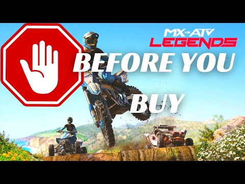WATCH THIS BEFORE YOU BUY MX Vs ATV Legends Honest Review. PS5 Gameplay THQ