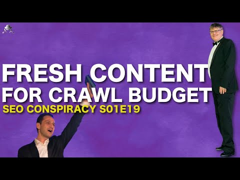 Does FRESH CONTENT Help SEO? Is it Going To Increase Your CRAWL BUDGET? - SEO Conspiracy S01E19