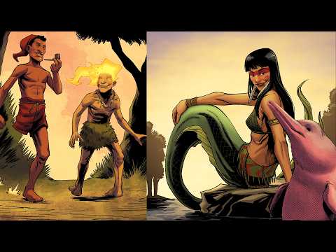 As MELHORES LENDAS do FOLCLORE BRASILEIRO - IARA - SACI - VITÓRIA RÉGIA - CURUPIRA - O BOTO - A MULA