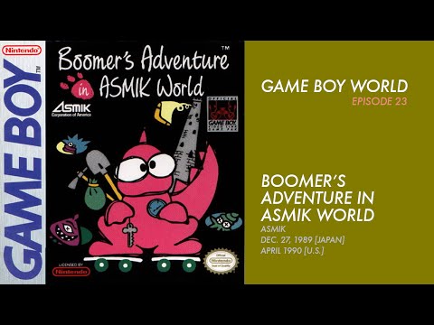 Boomer's Adventure In Asmik World Game Boy