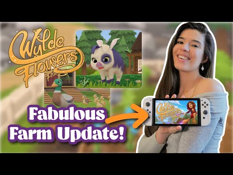 NEW Wylde Flowers UPDATE: Fabulous Farming | Cozy Witchy Switch + Apple Arcade game