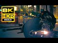 8K HDR . HIT ME! (Batman on Batpod vs Joker) | The Dark Knight [8k, HDR, IMAX] (Joker gets Caught )