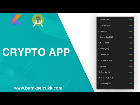 Crypto App - MVVM, Use Cases, Compose, Retrofit