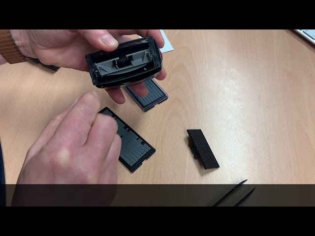 Vídeo relacionado con GENIE S-884 Eco Stamp Set, con sello automático, 11378