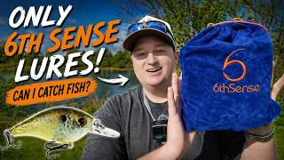 6th Sense Fishing Lures ONLY Challenge! (The Pond Sack Unboxing and Review)