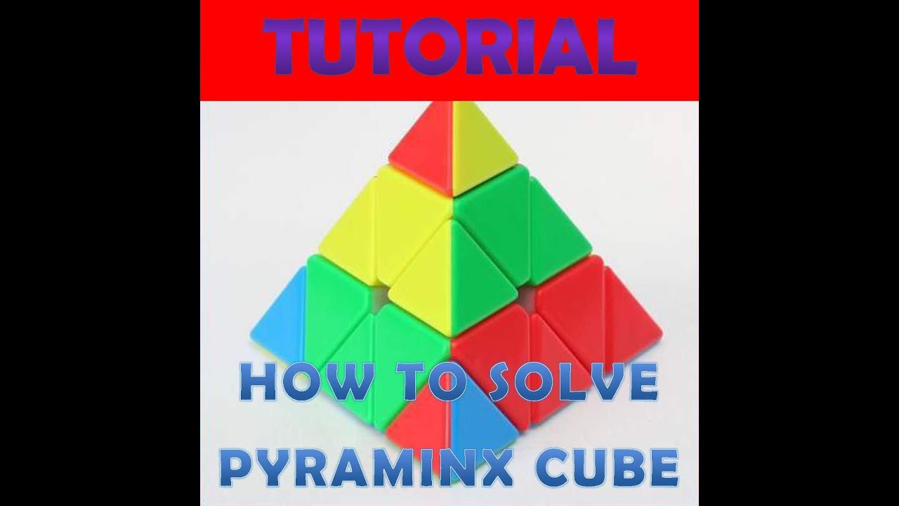TUTORIAL - HOW TO SOLVE PYRAMINX CUBE - {TIPS & TRICKS BY AZAN SH}