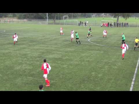2016_10_15 FC Almere B1 - UVV B1  1-1  1e helft