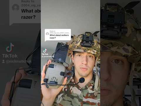 Walker's Razors Budget Earpro #shorts #tactical #comms