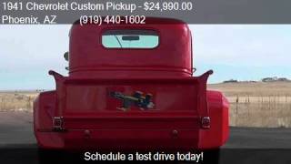 1941 Chevrolet Custom Pickup  for sale in Phoenix, AZ 85033