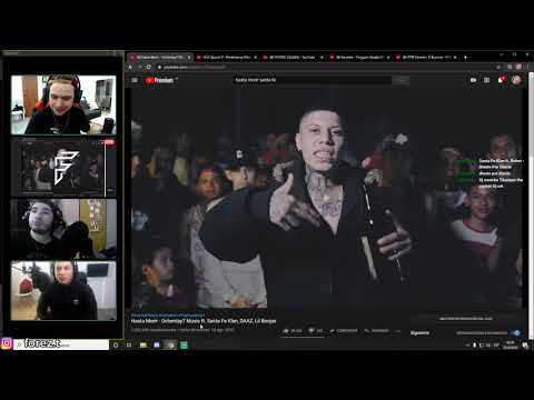 🇦🇷 ARGENTINOS REACCIONAN a Hasta Morir - Ochentay7 Music ft. Santa Fe Klan, DAAZ, Lil Benjas