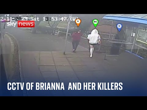 Police release footage of Brianna Ghey with her killers on day of her murder