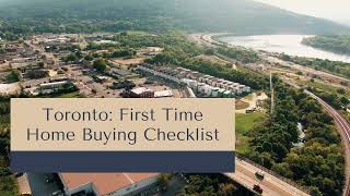 Toronto First Time Home Buying Checklist