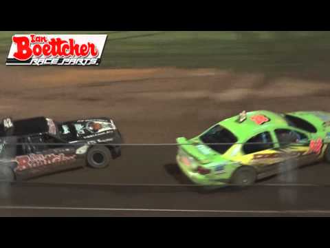 Modified Sedans - Golden Helmet Series - A-Main - Kingaroy Speedway - 07.11.15