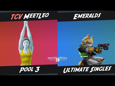 SAU20: Pool 3 - TCV| MeetLeo (Wii Fit Trainer) Vs. Emeralds (Fox) - Singles