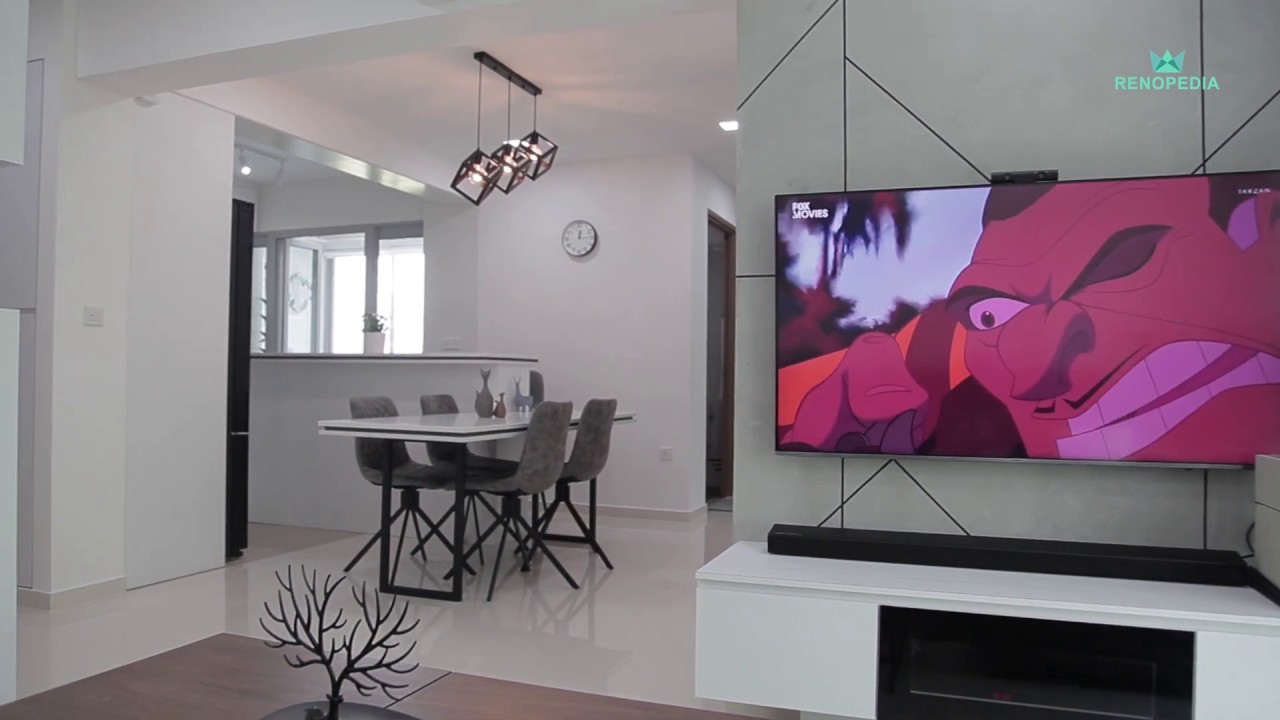 Interior Design Singapore | Monochromatic Home By ACE Interior