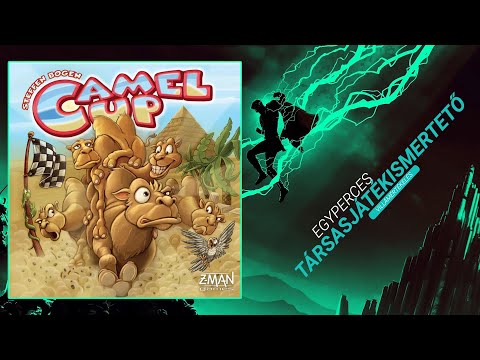 Egyperces társasjátékismertető | #88. Camel Up / Tevére fel - Game-Obscura