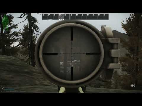 Cool sniper spot on woods.