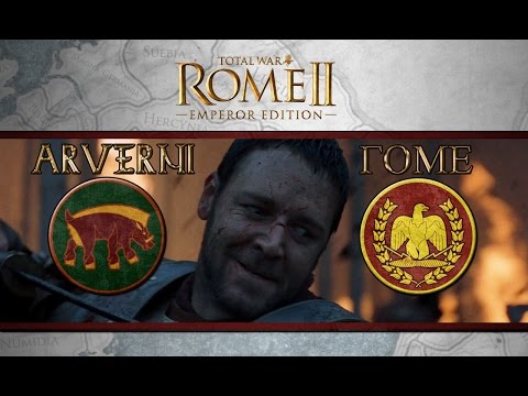 Total War: Rome 2 Polybian Arverni vs Rome "At my signal, unleash hell."